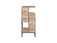 Cassetiera modello Cassettiera graffiti shabby chic in offerta in Legno Outlet etnico in offerta