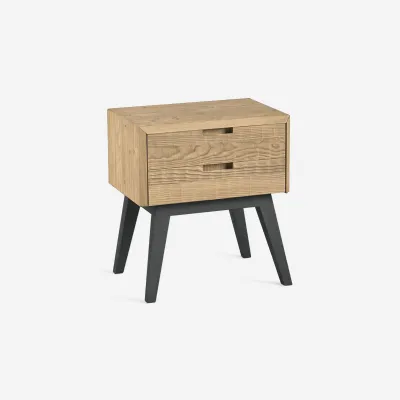Cassettiera modello Diedro in Legno Dialma brown scontata