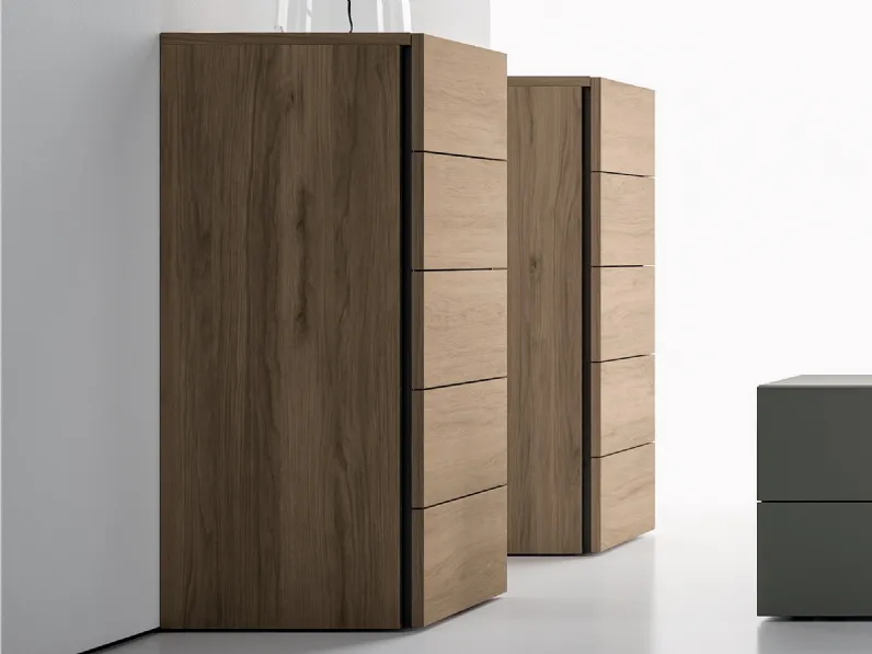Cassettiera Moderna modello Brand a marchio Spagnol mobili in Offerta Outlet