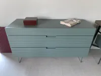 Cassettiera Brick per una camera Moderna a marchio Devina nais scontata 