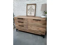 Cassettiera Cassettiera in i teak  industrial   Nuovi mondi collection in Legno in offerta