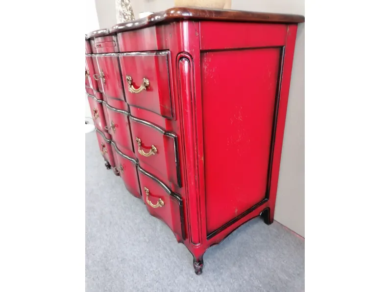Cassettiera modello Como' in Legno Pregno mobili scontata