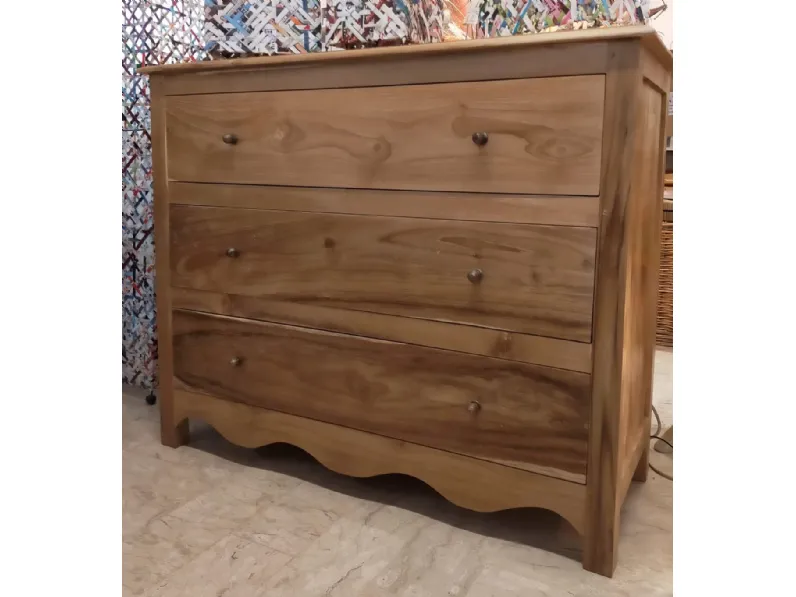 Cassettiera Classica modello Country-chic a marchio Outlet etnico in Offerta Outlet