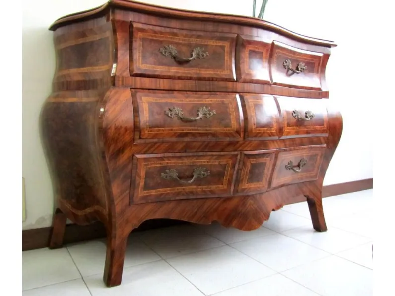 Cassettiera modello Com classico in Legno Artigianale in offerta