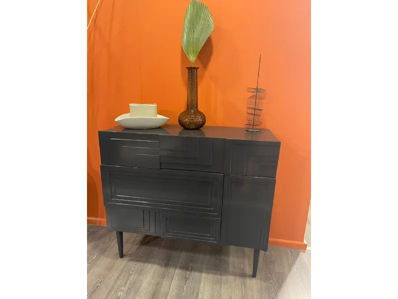 Cassettiera Cv 120 como' totem lola glamour Collezione esclusiva in Legno in offerta