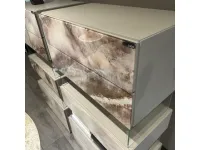 Cassettiera Com dresser air Lago in Laccato opaco con forte sconto