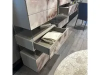 Cassettiera Com dresser air Lago in Laccato opaco con forte sconto