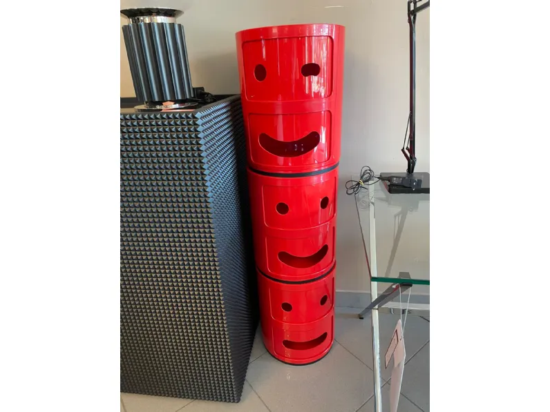 Cassettiera modello Componibile smile  in Laccato opaco Kartell in offerta