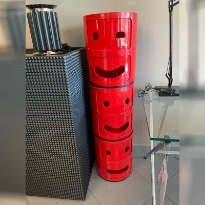 Cassettiera modello Componibile smile  in Laccato opaco Kartell in offerta