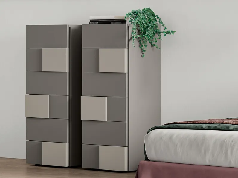 Cassettiera modello Domino in Laminato Spagnol mobili scontata