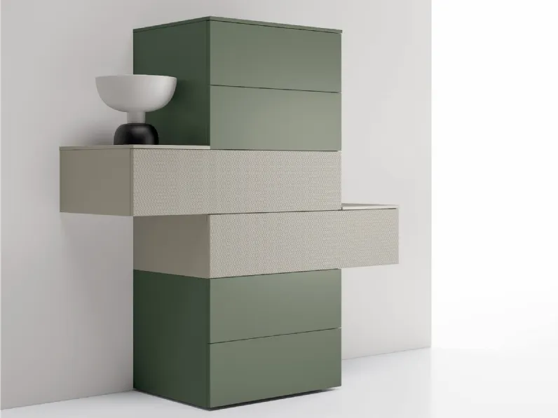 Cassettiera Design modello Flat a marchio Spagnol mobili in Offerta Outlet