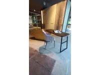 Cassettiera modello Com con scrittoio girevole domino in Laccato opaco Sangiacomo scontata