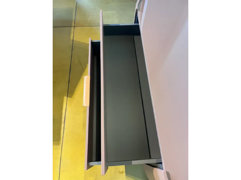 Cassettiera Como' dedalo Pianca in Laccato opaco in offerta