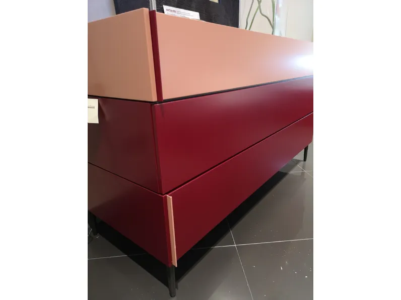 Cassettiera Moderna modello Giro giro a marchio Novamobili a prezzo Outlet