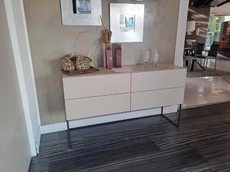 Cassettiera in Laccato opaco Gruppo comodini com� caccaro filnox laccato Caccaro in Offerta Outlet