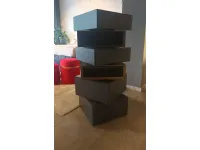 Cassettiera Design modello Settimino girevole domino a marchio Sangiacomo a prezzo Outlet