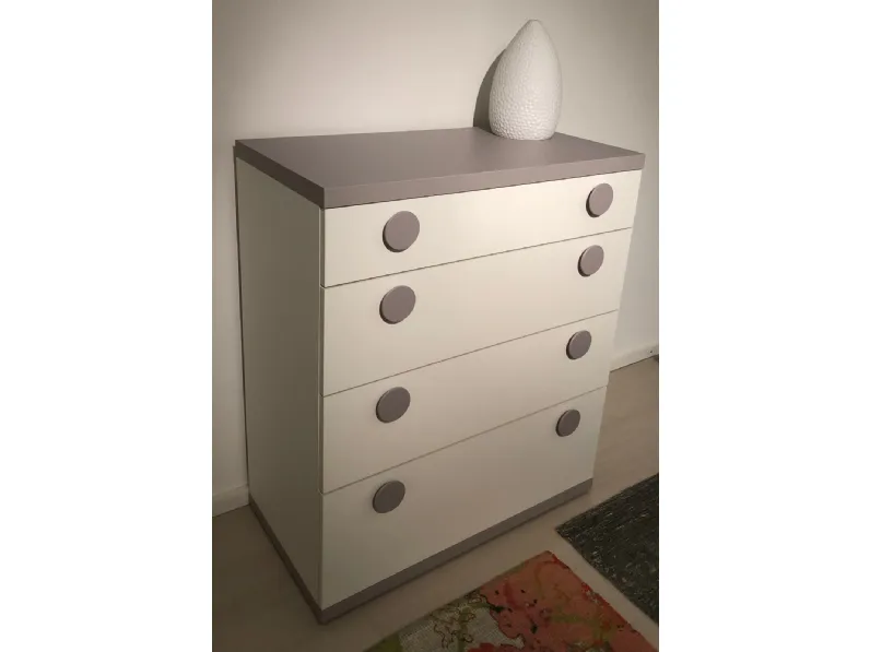 Cassettiera Moderna modello  qik a marchio Doimo cityline a prezzo Outlet