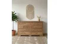 Cassettiera in Legno Cassettiera namast� 130 Outlet etnico a prezzo Outlet