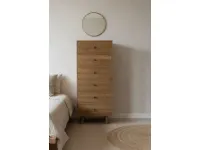 Cassettiera Cassettiera teak 6css Outlet etnico in Legno a prezzi outlet