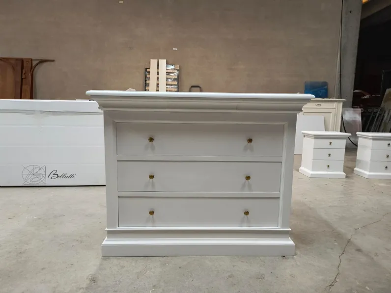 Cassettiera in Legno Laurora Mobilificio bellutti in Offerta Outlet
