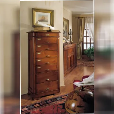 Cassettiera Modello quadrifogli Mobilificio bellutti in Legno con forte sconto