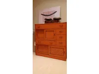 Cassettiera in Legno Tamsu Zonta in Offerta Outlet