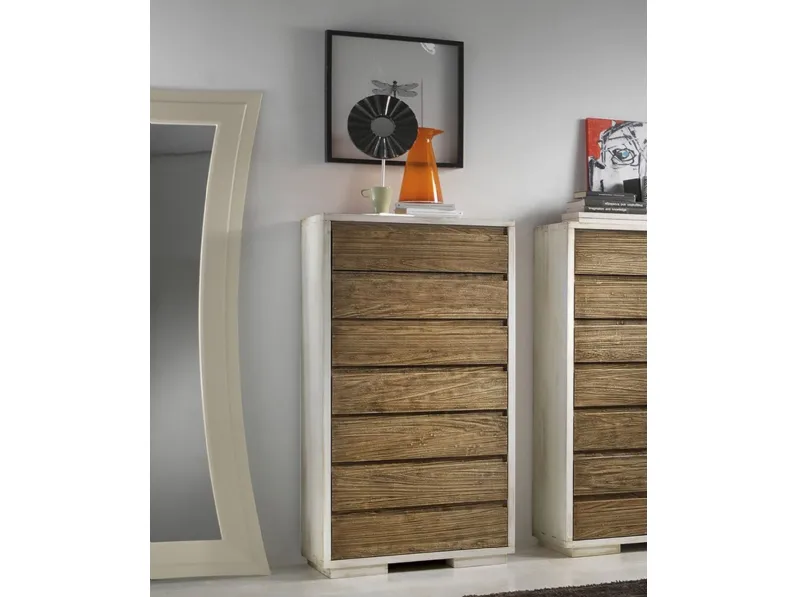 Cassettiera Mobilike ml a/2223 per una camera Moderna a marchio Artigianale scontata