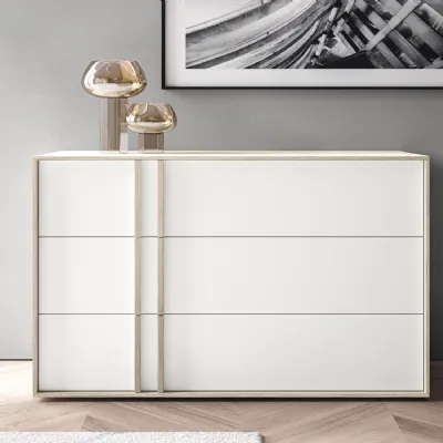 Cassettiera Moderna modello Alfa new a marchio Spagnol mobili in Offerta Outlet