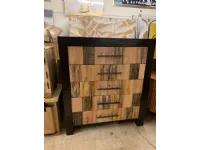 Cassettiera Cassettiera bamb 5 Outlet etnico in Legno a prezzi convenienti