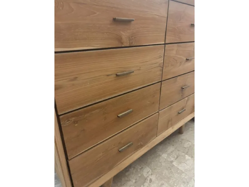 Cassettiera Etnica modello Cassettiera etnica teak 8css a marchio Outlet etnico a prezzo scontato