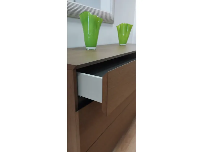 Cassettiera modello Com� e comodini twice in Legno Alf da fre in Offerta Outlet