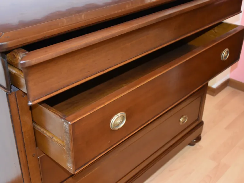 Cassettiera Classica modello Como' e comodini 800 a marchio Artigianale in Offerta Outlet