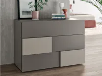 Cassettiera Design modello Domino a marchio Spagnol mobili in Offerta Outlet