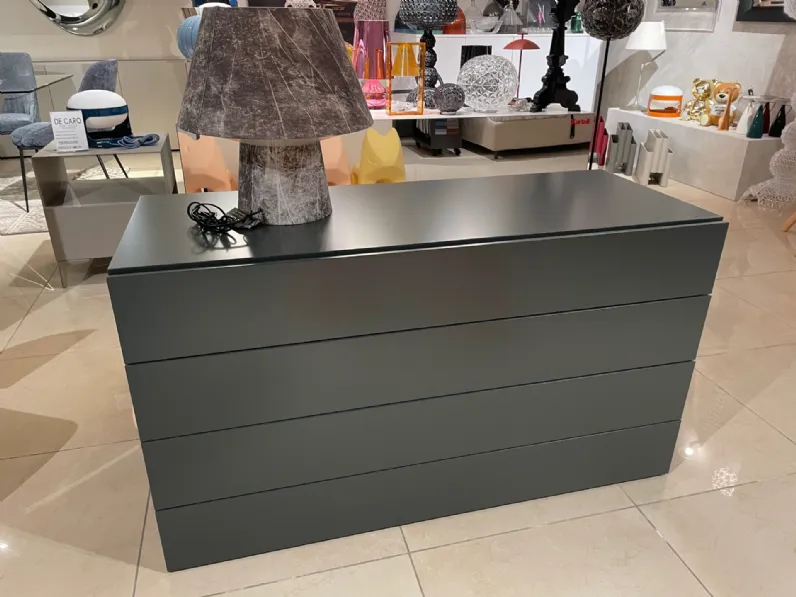 Cassettiera modello Easy 4 cassetti in Legno Novamobili in Offerta Outlet