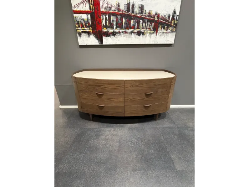 Cassettiera Moderna modello Ginevra a marchio Fazzini a prezzo Outlet