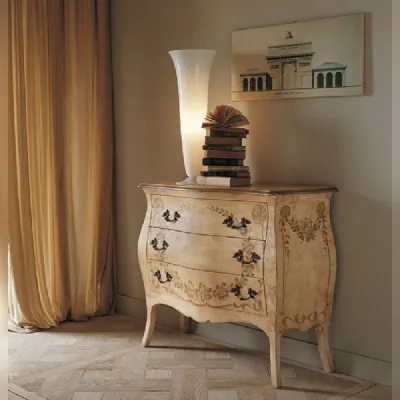 Cassettiera Romantico modello Solange a marchio Artigianale in Offerta Outlet