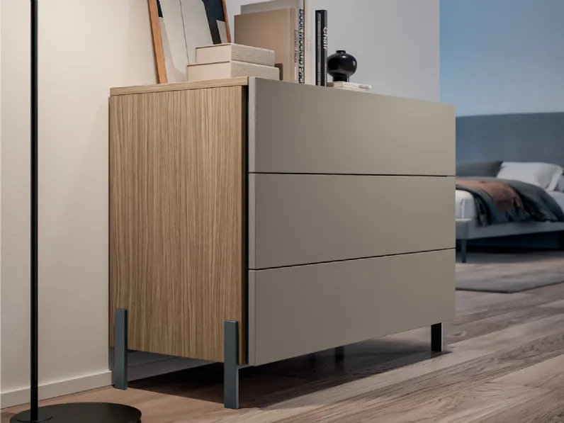 Cassettiera Design modello Velvet a marchio Spagnol mobili a prezzo Outlet