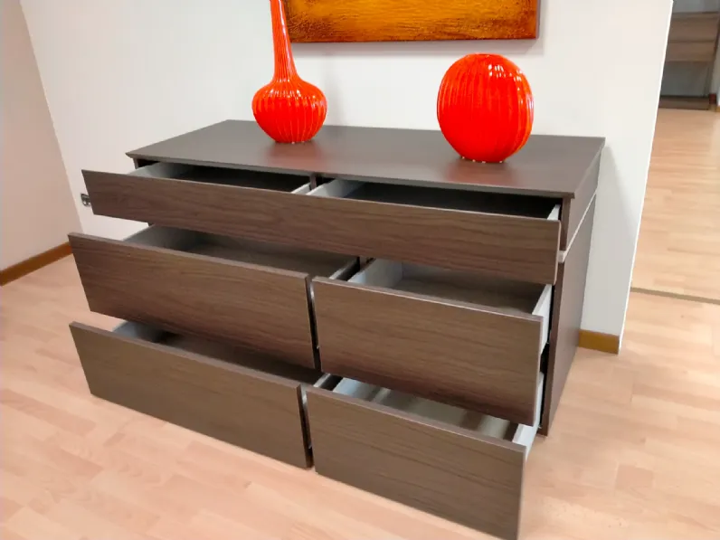 Cassettiera modello Street in Laminato Maronese acf scontata