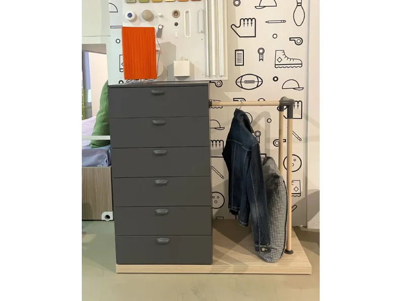 Cassettiera Moderna modello Nidi a marchio Battistella in Offerta Outlet