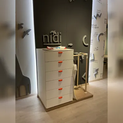 Cassettiera Nidi Nidi in Laminato con forte sconto