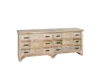Cassettiera Shabby chic modello St. denis a marchio Outlet etnico in Offerta Outlet