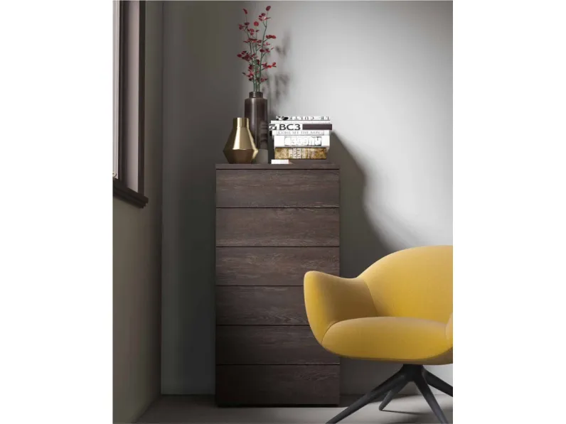 Cassetiera modello Simple in Laminato Akanto in Offerta Outlet