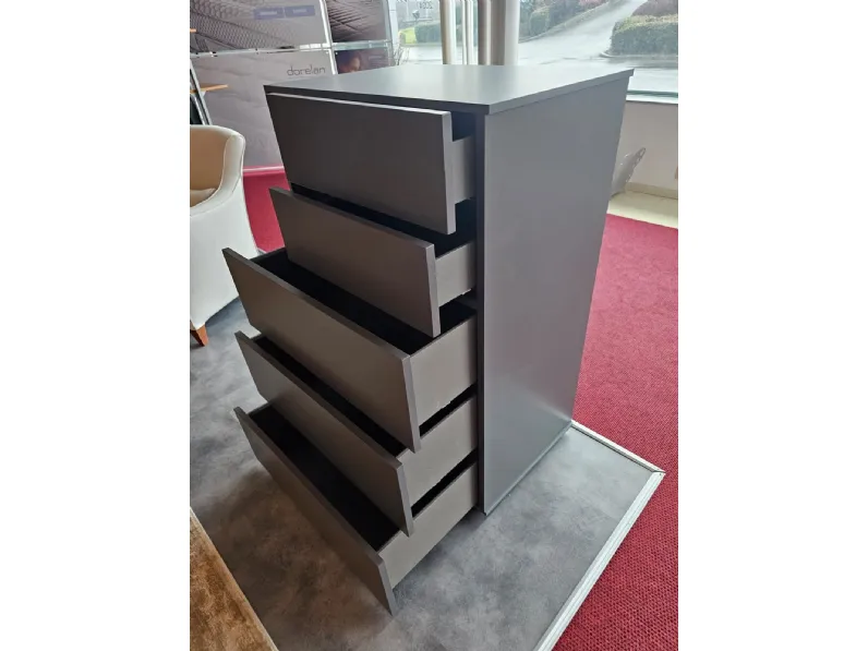 Cassettiera in Laccato opaco Theo Tomasella a prezzo Outlet
