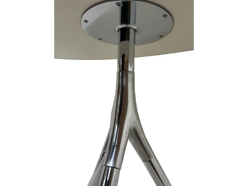 Comodino cromato/beige Bonaldo OFFERTA OUTLET