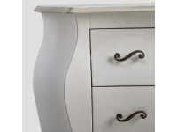 Comodino Dialma brown modello Sagomatoa prezzo scontato in legno
