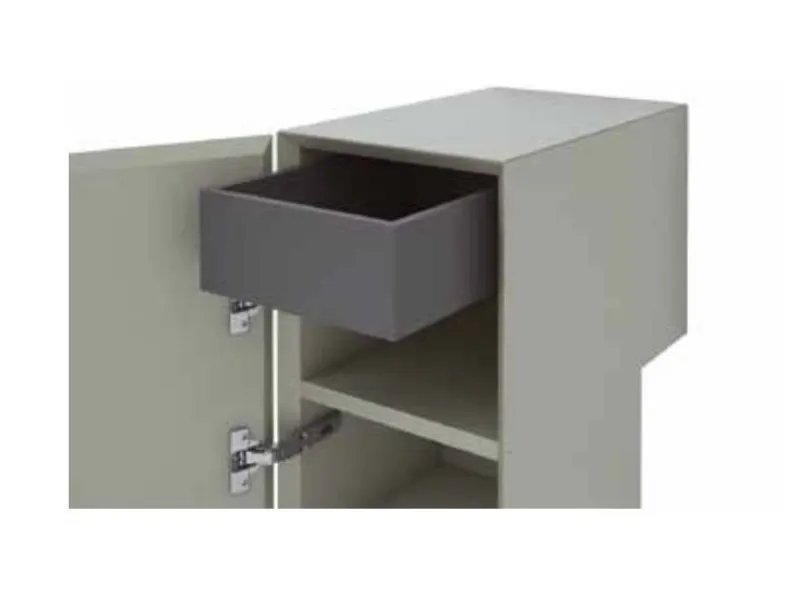 Comodino modello Formosa appoggiata  a marchio Minotti italia a prezzi convenienti