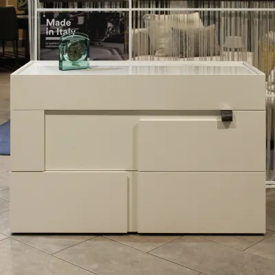 Comodino modello Logos Pianca a PREZZI OUTLET