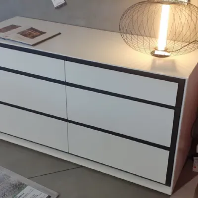 Comodino Presotto modello Memories a prezzo ribassato in laccato opaco