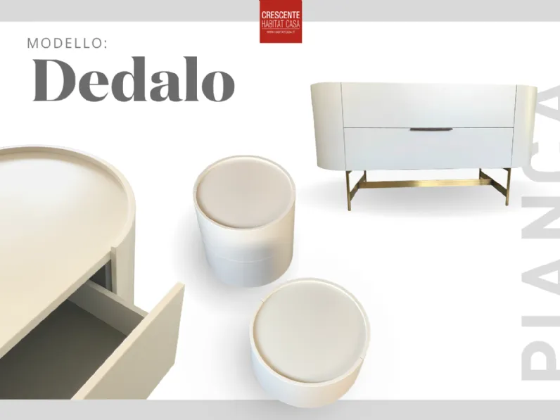 Comodino Dedalo di Pianca a PREZZI OUTLET