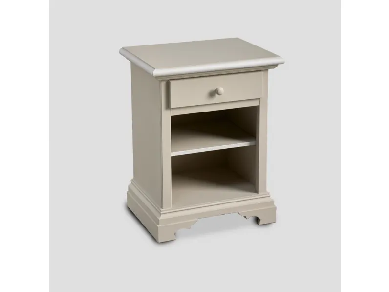 Comodino Bicolore Dialma brown OFFERTA OUTLET